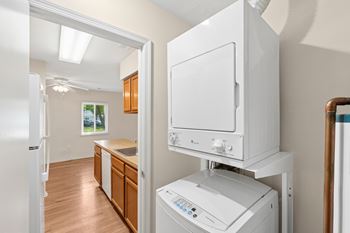 Washer and dryer included